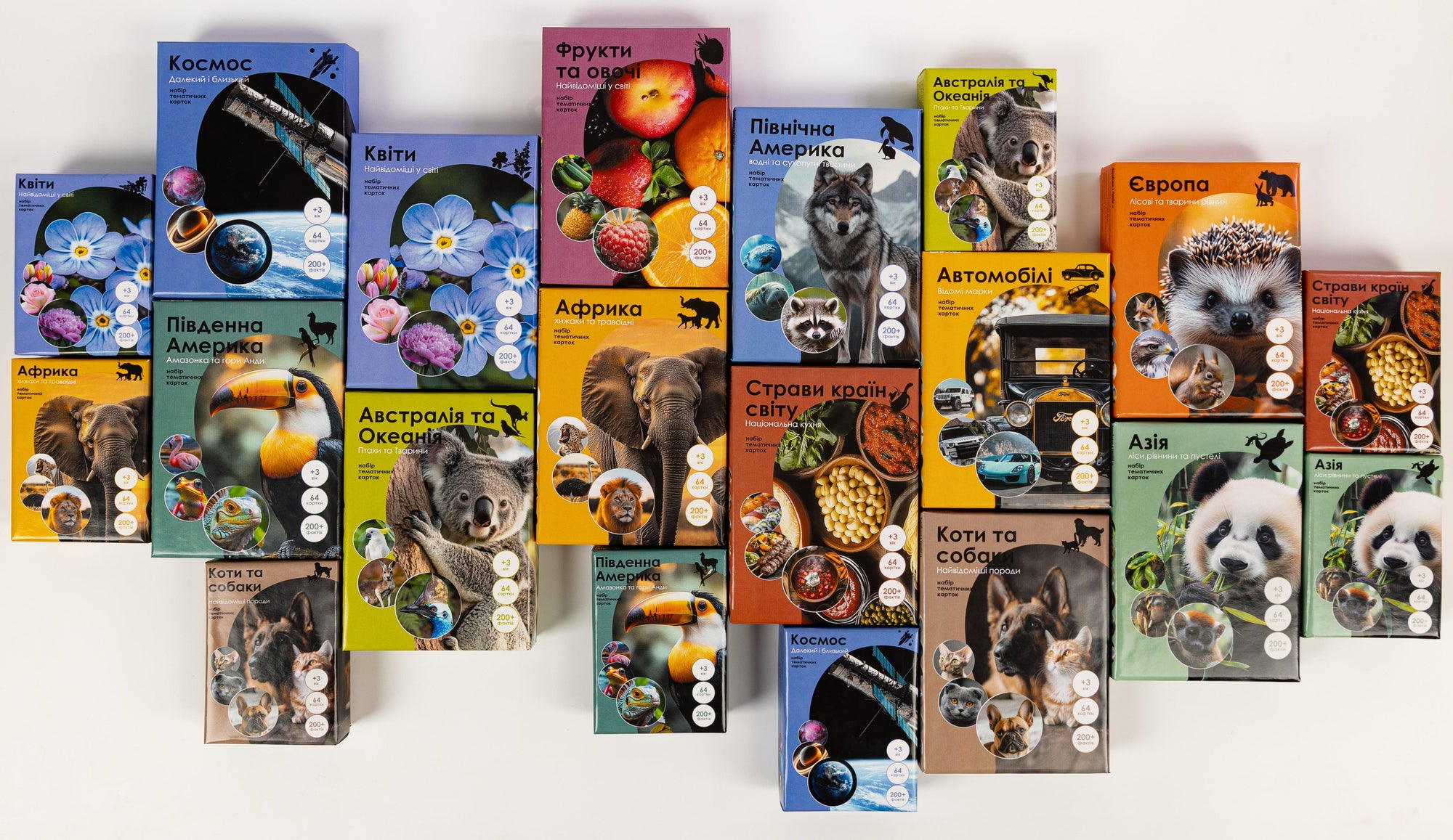 Eнциклопедії в картках - Education Cards