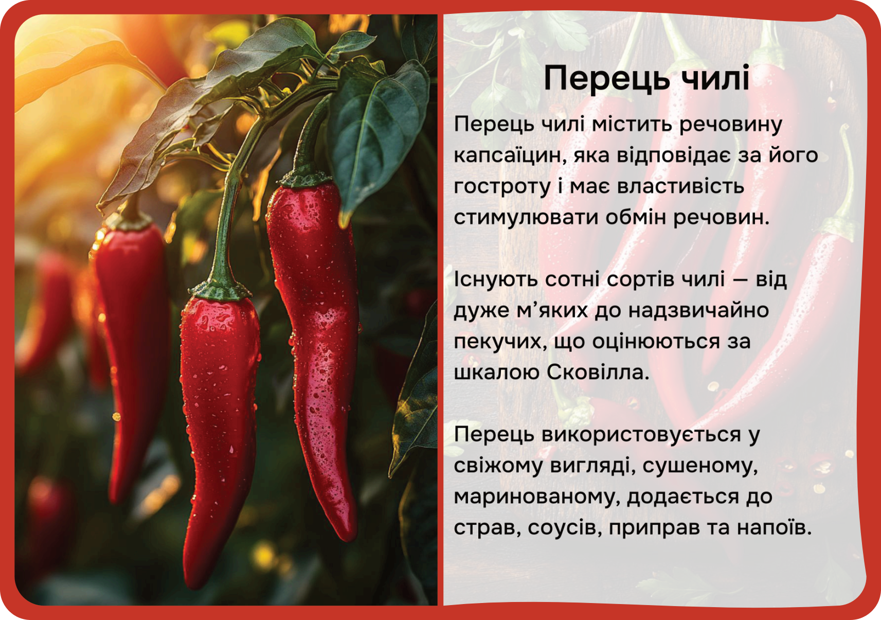 Фрукти та овочі