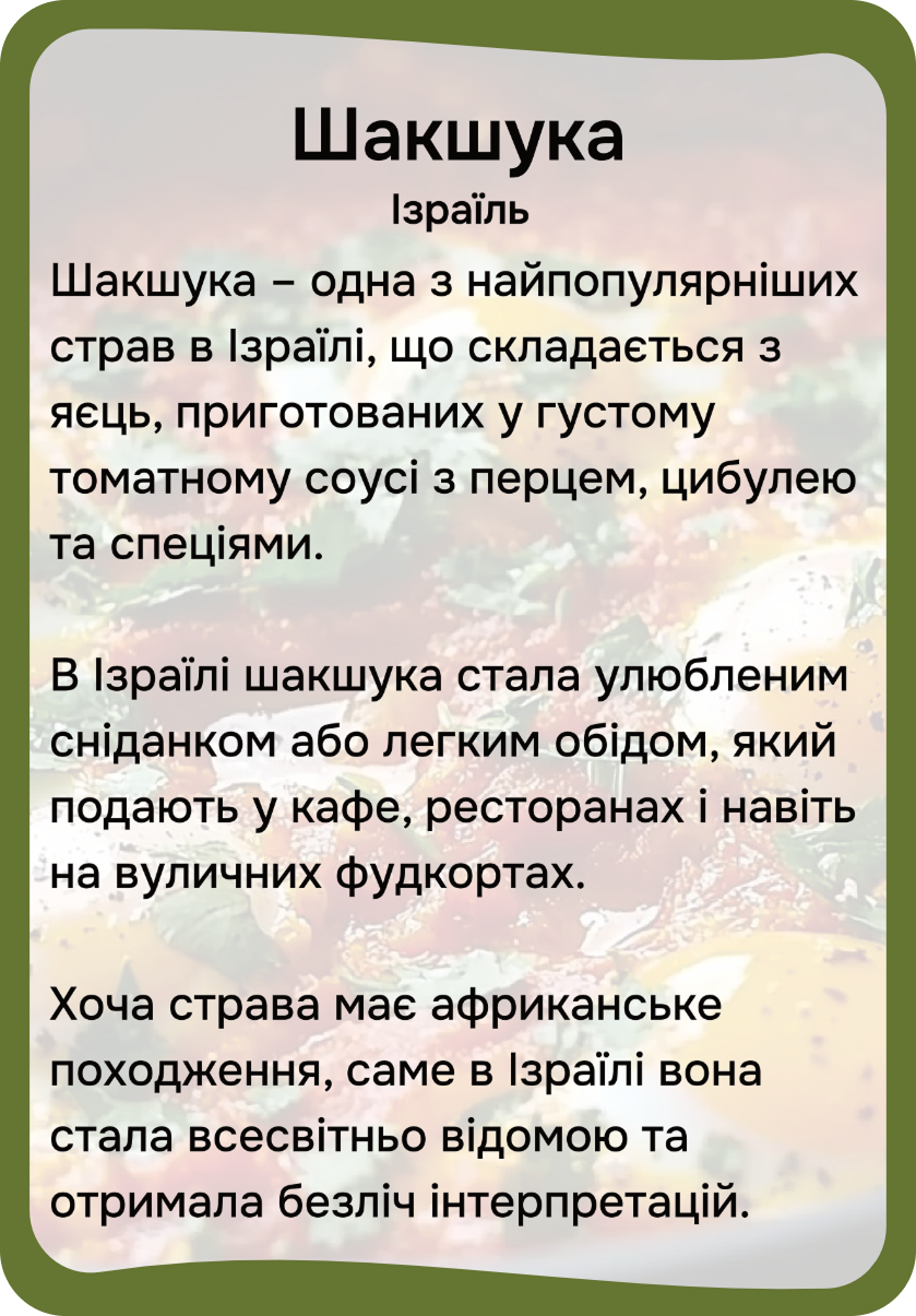 Страви країн світу