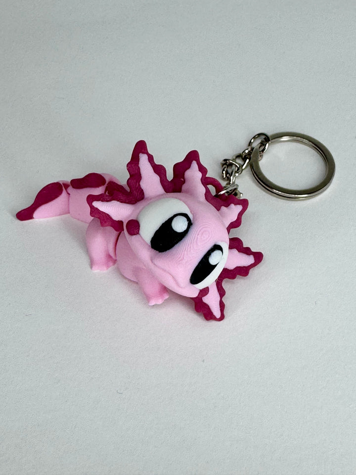 Аксолоть брелок