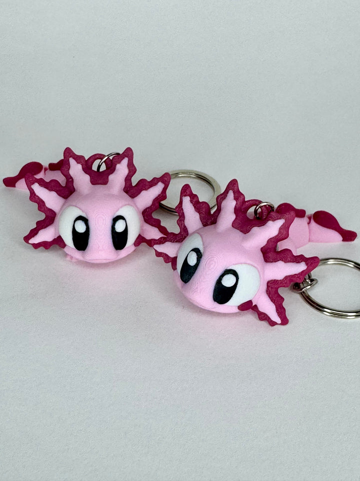 Аксолоть брелок