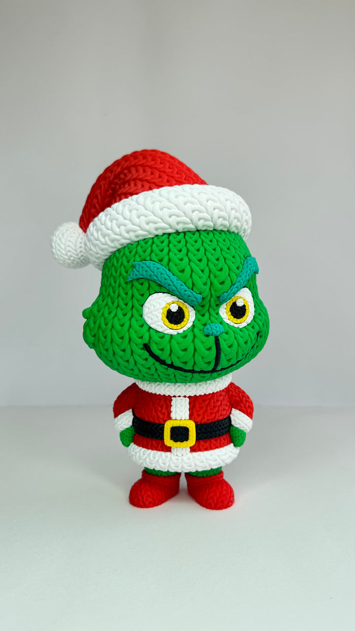 Грінч у в’язаному стилі