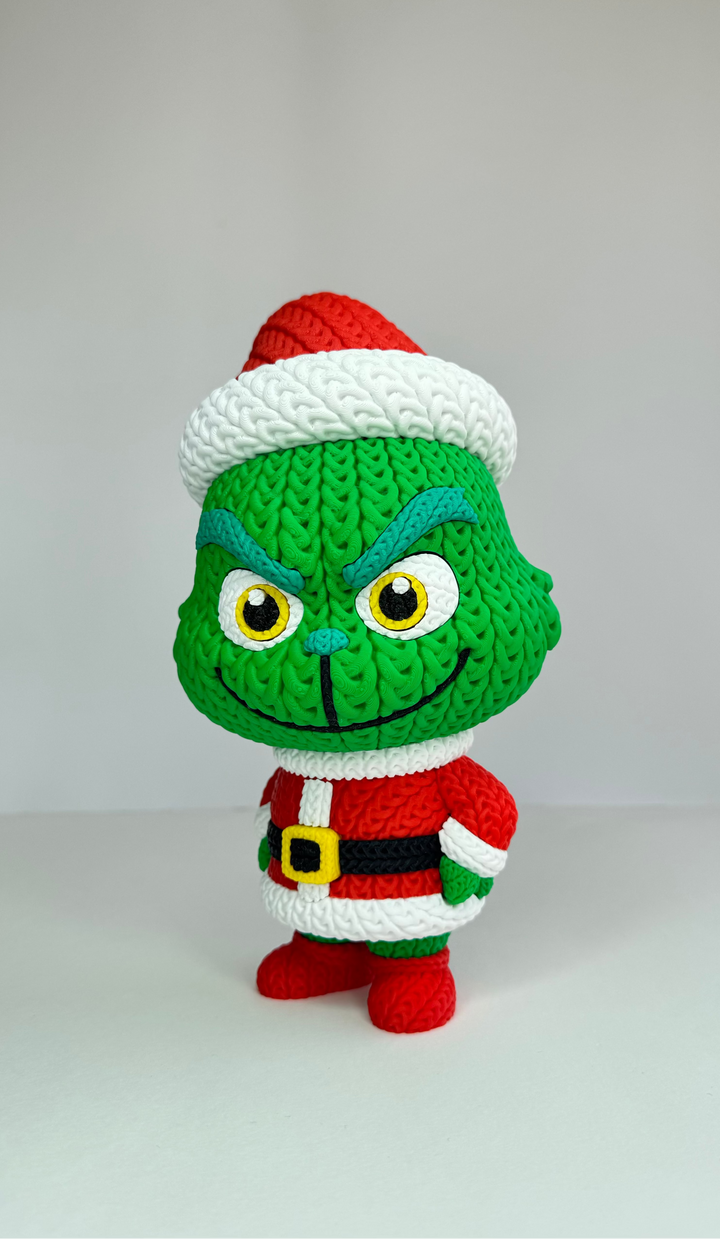 Грінч у в’язаному стилі