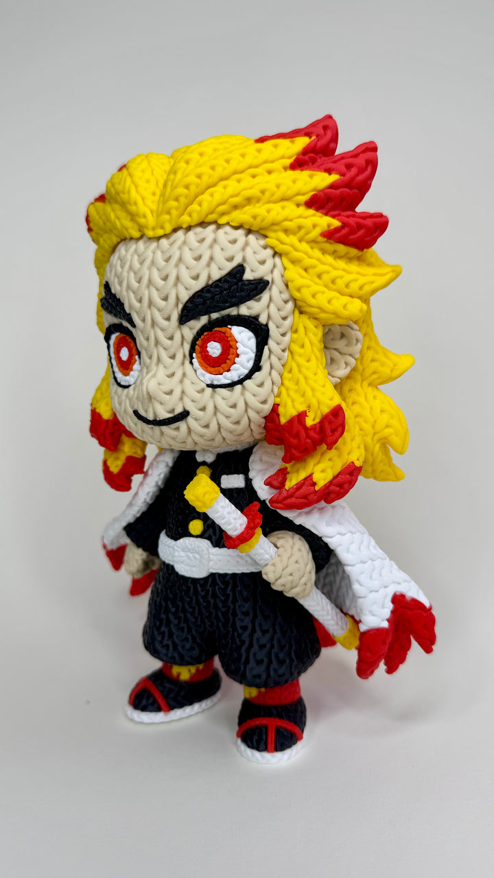 Kyojuro Rengoku у в’язаному стилі