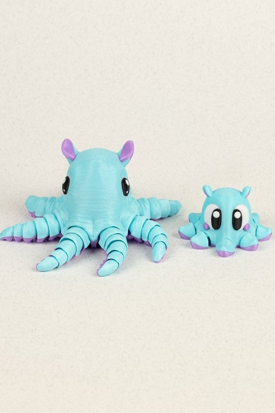 Родина рухливих восьминожків - Education Cards