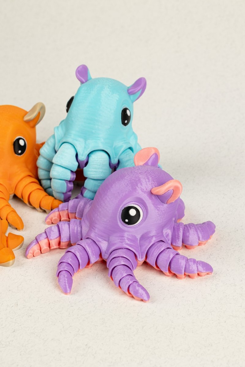 Родина рухливих восьминожків - Education Cards