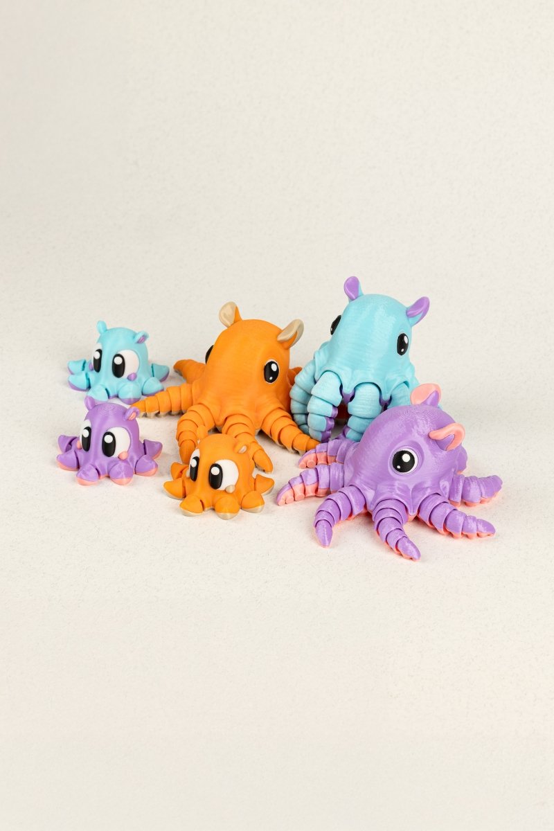 Родина рухливих восьминожків - Education Cards