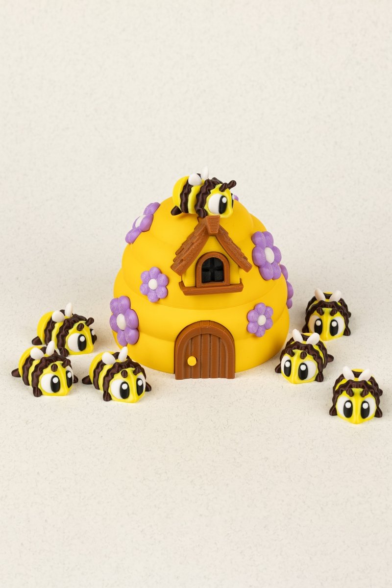 Вулик із рухливими бджілками - Education Cards