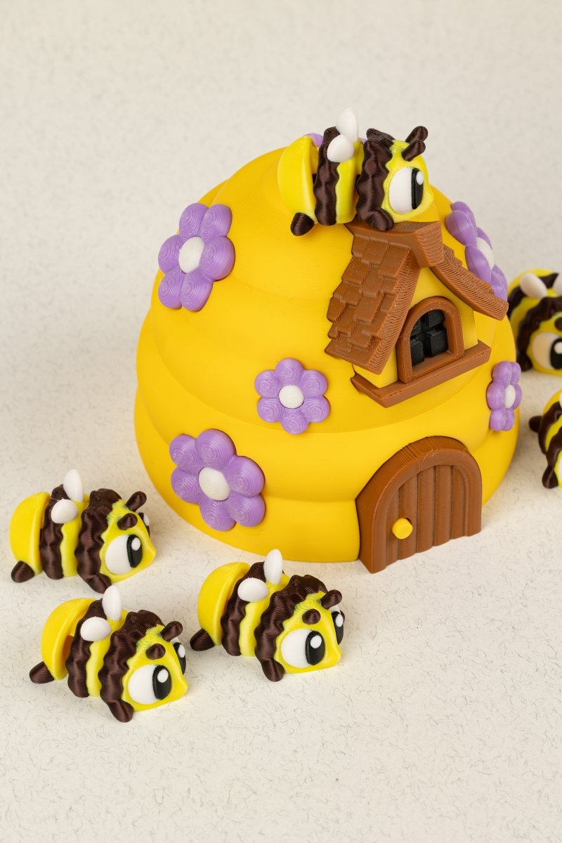 Вулик із рухливими бджілками - Education Cards