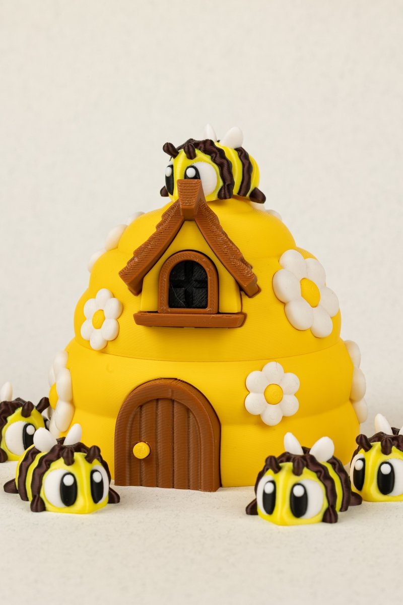 Вулик із рухливими бджілками - Education Cards