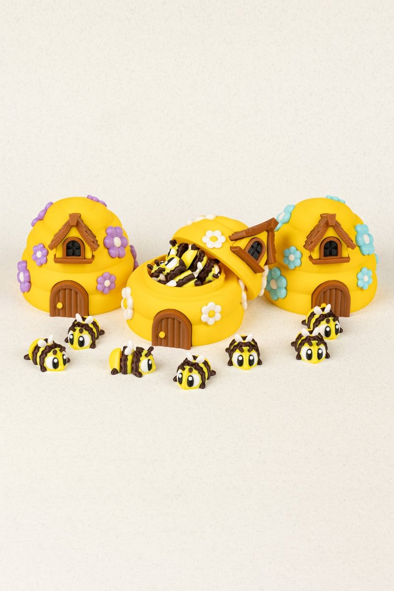 Вулик із рухливими бджілками - Education Cards