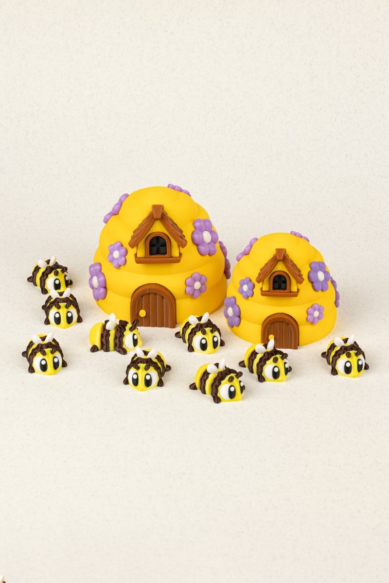 Вулик із рухливими бджілками - Education Cards