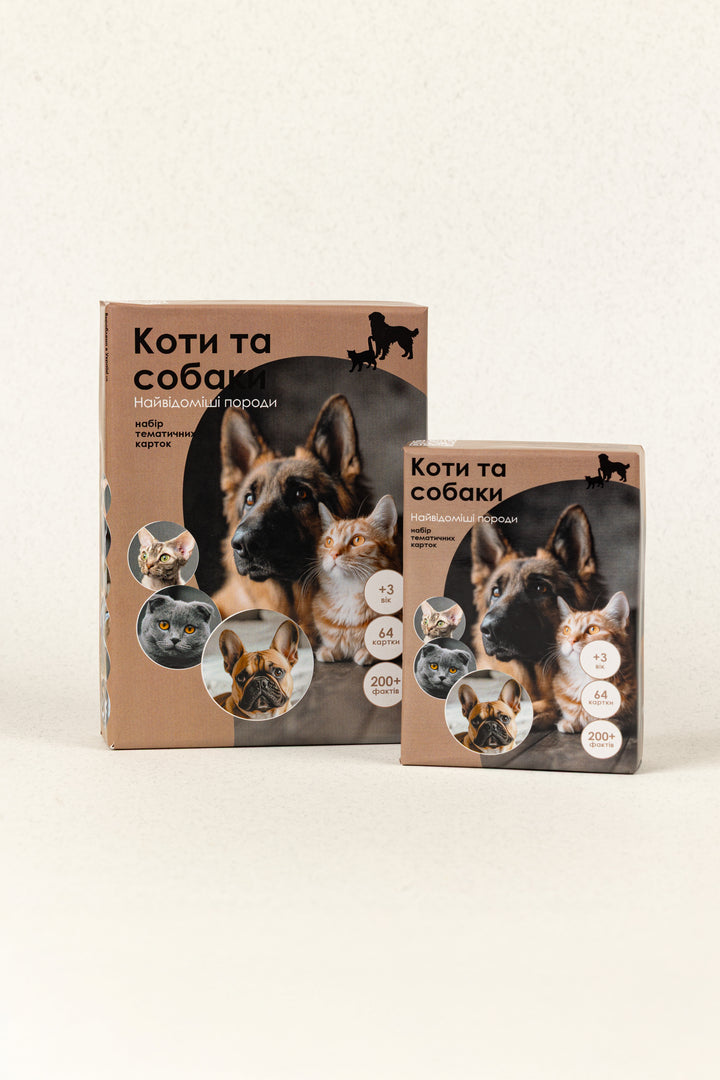 Коти та собаки