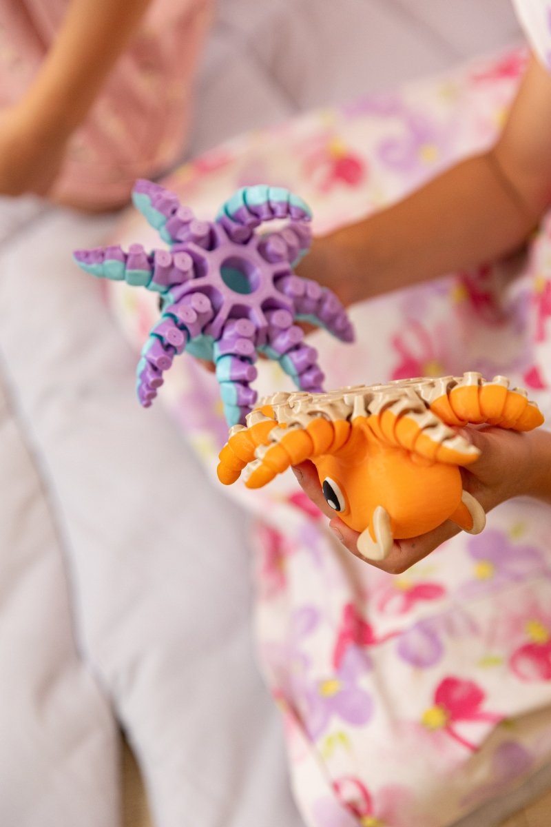 Родина рухливих восьминожків - Education Cards