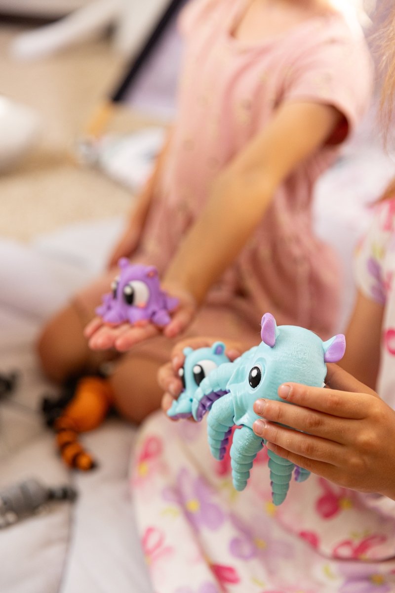 Родина рухливих восьминожків - Education Cards