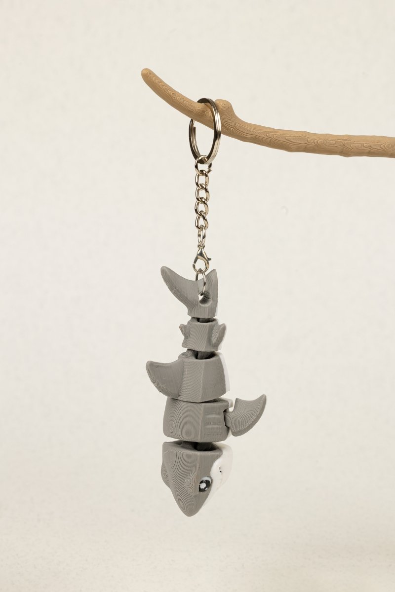 Брелок біла акула - Education Cards