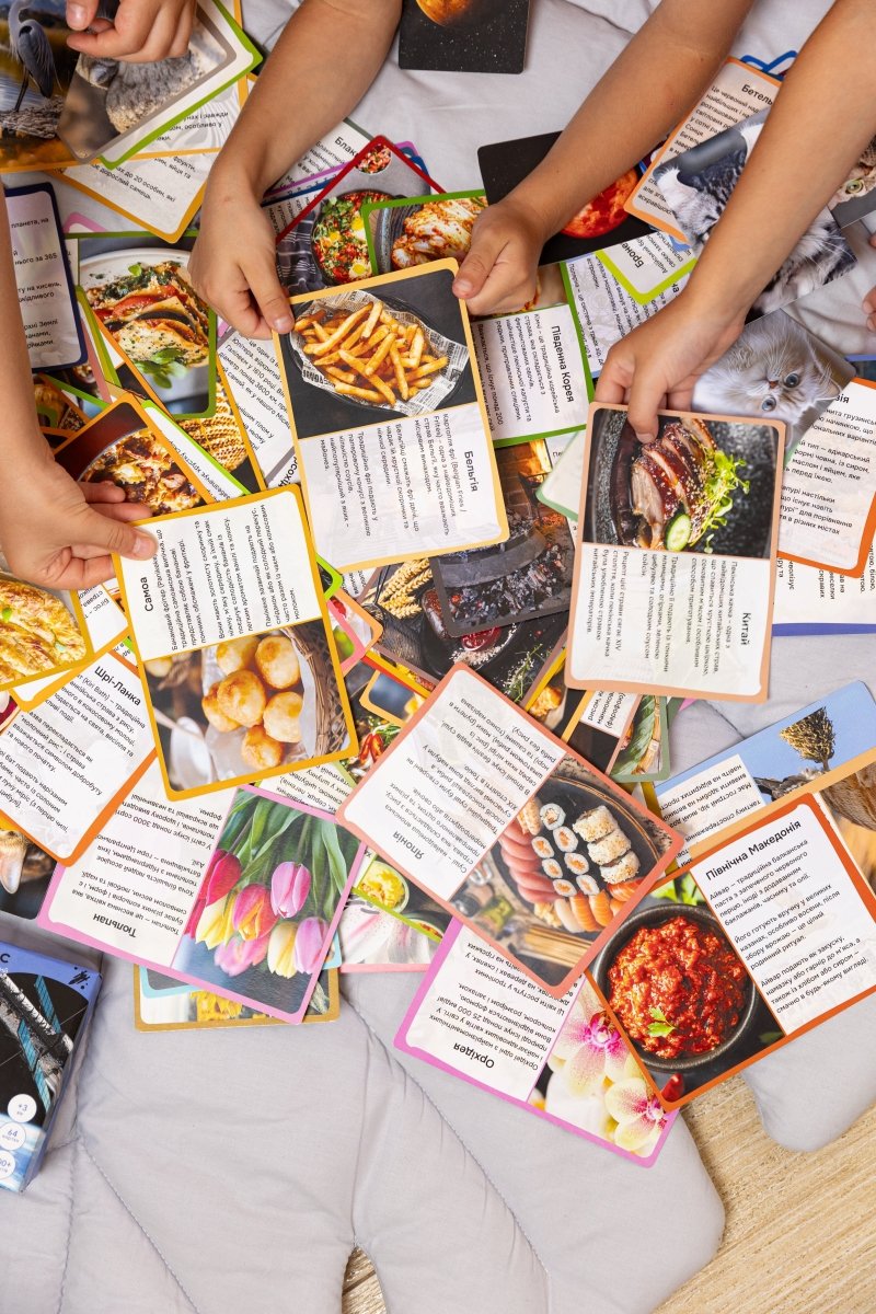 Страви країн світу - Education Cards