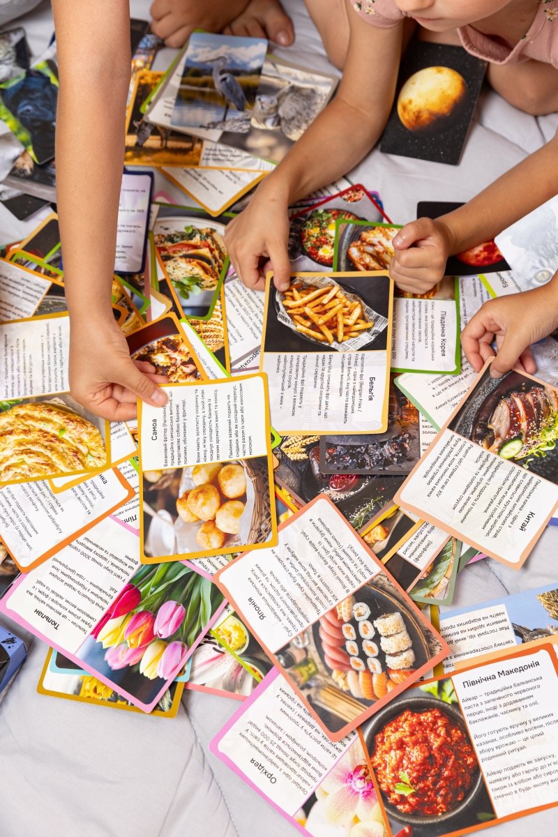 Страви країн світу - Education Cards