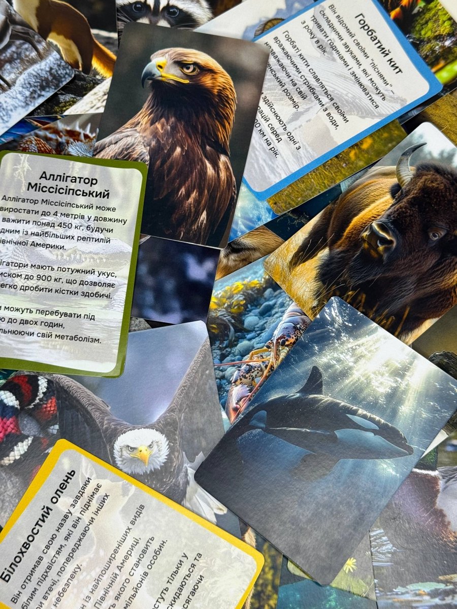 Північна Америка - Education Cards