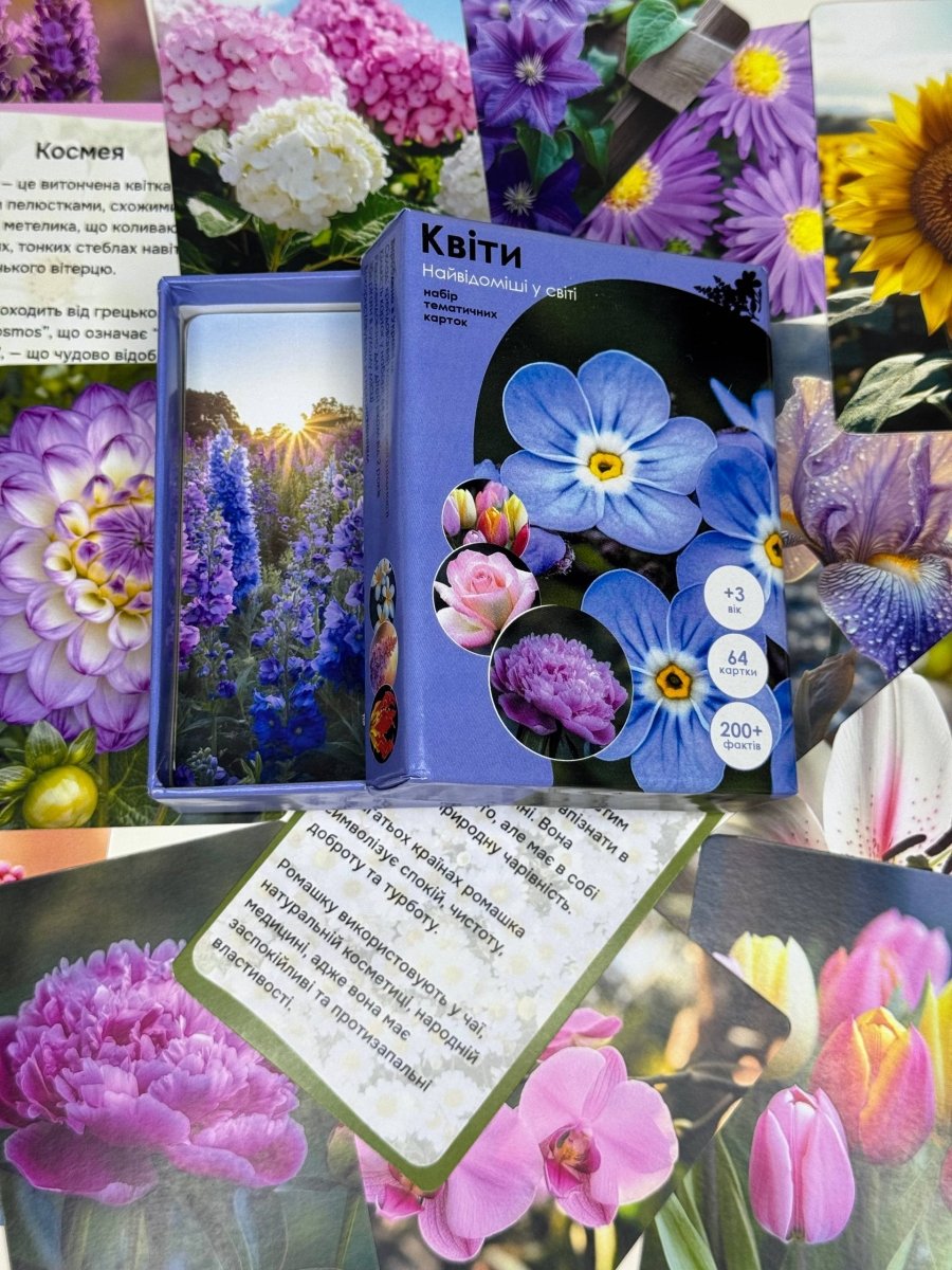 Квіти - Education Cards